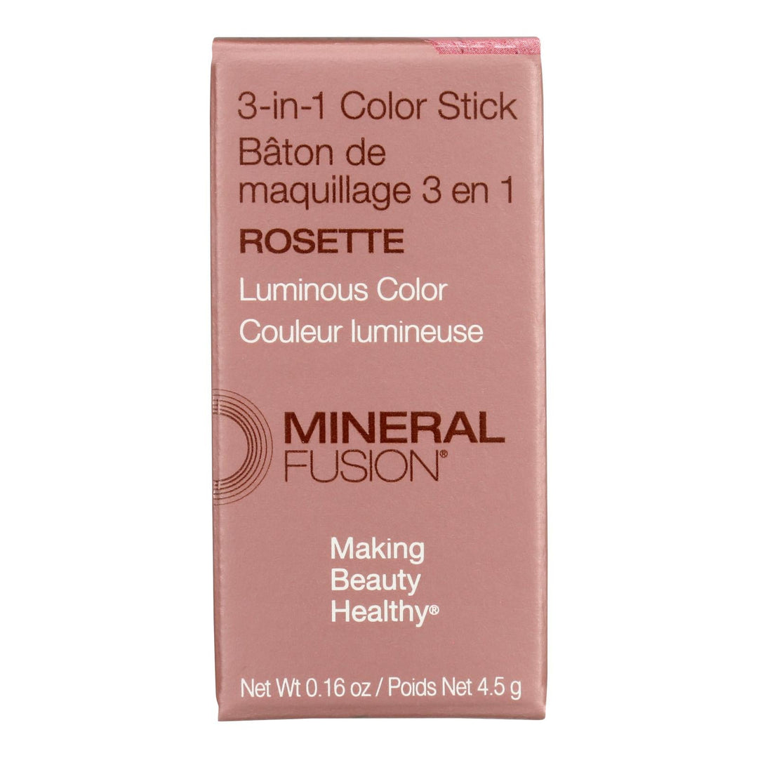 Mineral Fusion - Color Stk 3 - in - 1 Rosette - 1 Each - .16 Oz - Maras Green